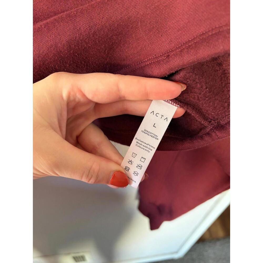 ACTA cropped oversized crewneck size L - Picture 2 of 3